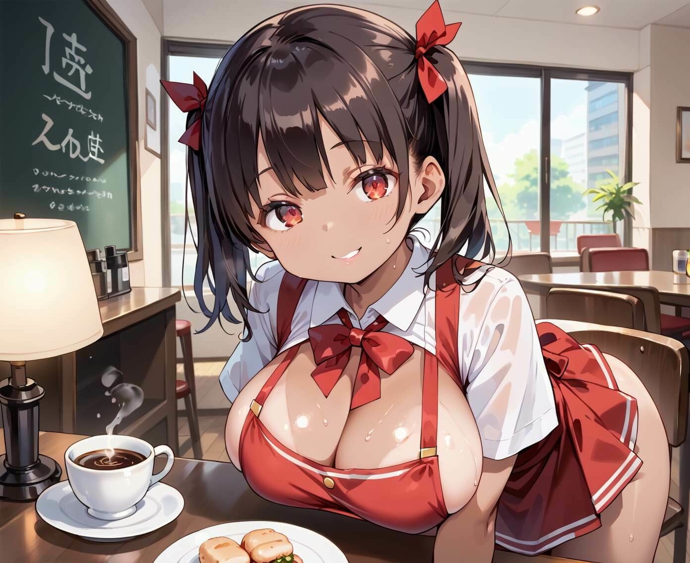 珈琲1杯でヤれるカフェ6！110枚