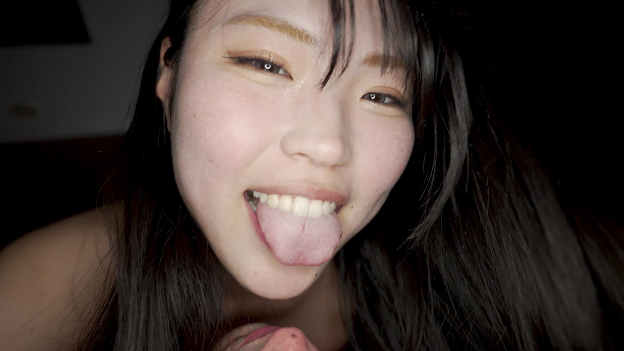 【個人撮影】七藤優亜のVR風主観鼻責め