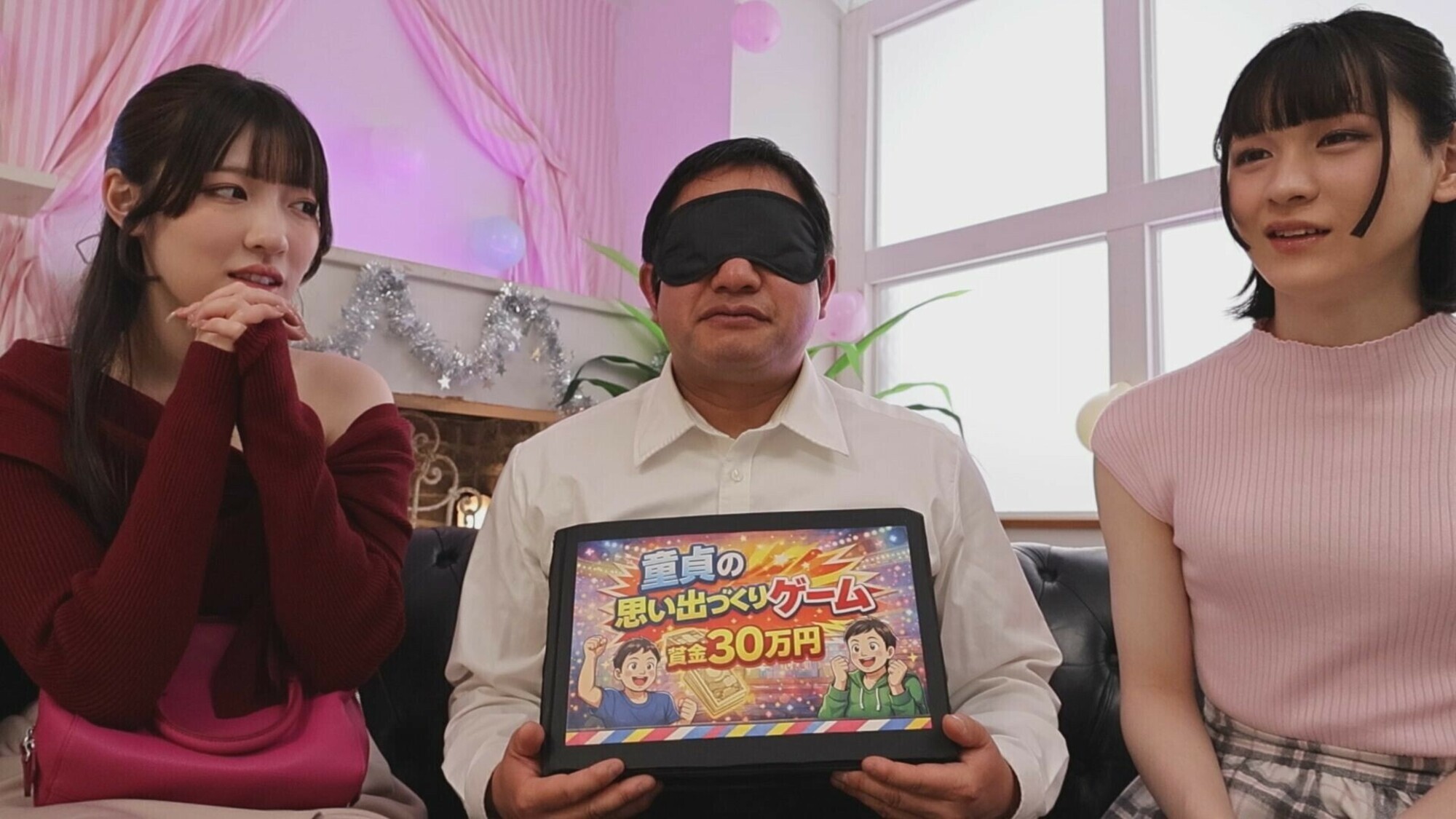 童貞救済バトル！ニューハーフ VS 女子大生 交互に穴試し！結果･･･まさかの3P突入！？ ひのり