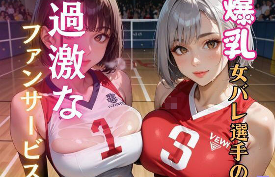 爆乳女バレ選手の過激なファンサービス10