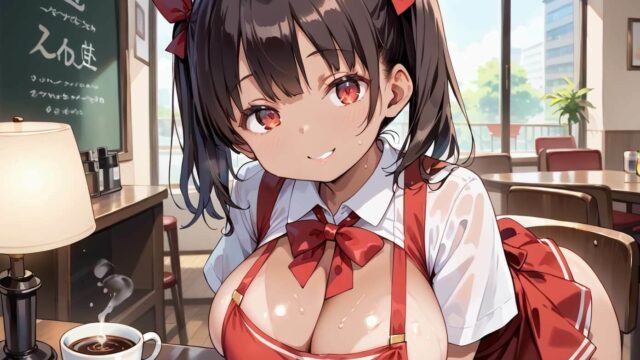 珈琲1杯でヤれるカフェ6！110枚