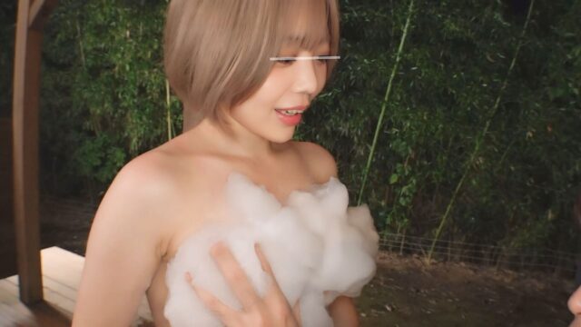複数の旅行サイトで驚愕の高評価を得ている某温泉宿！そこでは泡を使った過激なサービスが行われていた！！題して「泡の中身はなんでしょう？」！！！貸し切り露天風呂で行われている秘密のサービスの全貌に迫る！