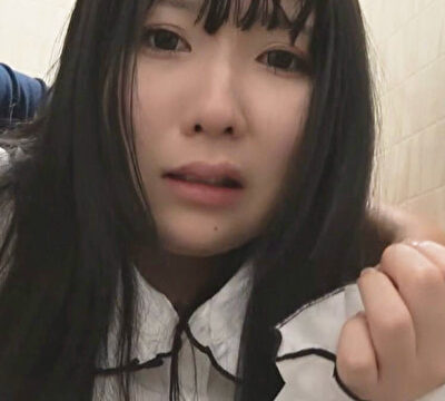 トイレ修理業者の凶行！「やだやだやだ！」トイレの個室に響く黒髪ロング美女の悲痛な叫び！