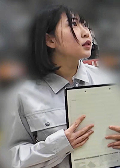 ≪夢遊秒122≫現場女子／つなぎの似合う素朴な子 ホームセンターに潜む罠、教えたがりオジサンに騙され中出しされる新人の洗礼。